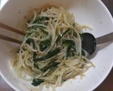 レンジでチン♪ニラともやしのナムル作り方2写真