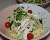 うまうま鶏胸塩麹まぜめん作り方5写真