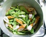 モロッコ豆と竹輪の炒め煮作り方2写真