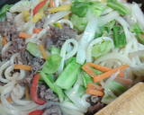 超簡単！野菜たっぷり和風焼きうどん作り方5写真