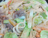 超簡単！野菜たっぷり和風焼きうどん作り方6写真