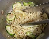 ズッキーニとレモンのパスタ作り方5写真