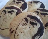簡単☆ココアでキャラクッキー　ステンシル作り方7写真