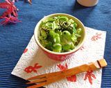 キャベツとしらすと枝豆の紫蘇風味甘酢和え作り方5写真
