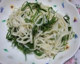 さっぱりサラダうどん作り方1写真