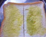 わかめと鰹とベーコンの梅わさびトースト作り方2写真