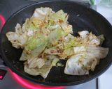 ☆肉味噌で♪簡単キャベツ春雨☆作り方3写真