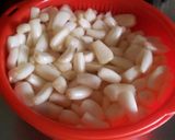らっきょうの甘酢漬け作り方1写真