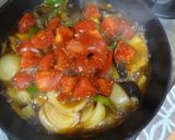 醤油麹で夏野菜のすき煮風作り方9写真