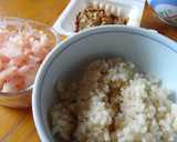 新生姜と納豆のカスタム丼作り方1写真