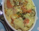 サーモンと豆腐の味噌豆乳グラタン☆作り方19写真