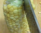旬の味♪とうもろこしの塩バターごはん作り方3写真