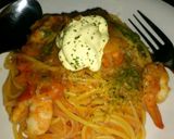 ヘルシーなトマトｸﾘｰﾑパスタ☆作り方6写真
