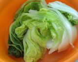 鶏むね肉の白菜ロール☆豆乳ソースがけ～作り方3写真