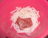 簡単★大根の梅肉和え作り方6写真