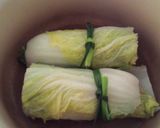 鶏むね肉の白菜ロール☆豆乳ソースがけ～作り方12写真
