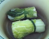 鶏むね肉の白菜ロール☆豆乳ソースがけ～作り方13写真