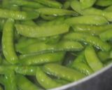 スナップエンドウのカレー炒め作り方4写真