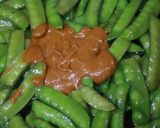 スナップエンドウのカレー炒め作り方14写真