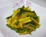 夏バテ予防！いんげんのカレー炒め作り方7写真
