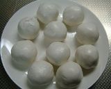 ✿くるみあん入り揚げ白玉だんご✿作り方5写真