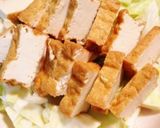 キャベツ と 厚あげ レンジ蒸し★作り方1写真