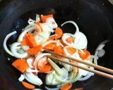 居酒屋の焼うどん作り方1写真