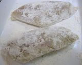 カレイの唐揚げ　中華風甘酢あんかけ作り方3写真