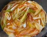 味付けはアレだけ♪カニカマねぎ玉作り方2写真