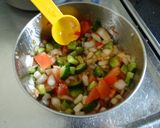 レンジで♪蒸しナスのスイートチリサラダ作り方4写真