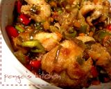 カレイの唐揚げ　中華風甘酢あんかけ作り方5写真