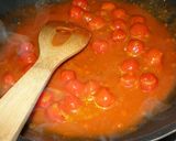 トマトとチーズの超～簡単パスタ作り方4写真