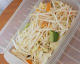 ルクエde豚肉の味噌野菜炒め作り方1写真