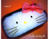 詰め弁対応＊簡単キティちゃん(キャラ弁)作り方6写真