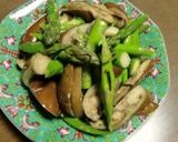 アスパラと茄子と塩昆布のマヨネーズあえ作り方4写真