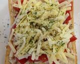 朝食フレッシュトマトのツナマヨトースト☆作り方4写真