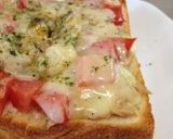 朝食フレッシュトマトのツナマヨトースト☆作り方5写真