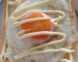 目玉焼きトースト作り方2写真