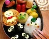 キャラ弁に☆ピックで簡単かたつむり♪作り方4写真