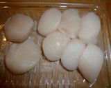 ホタテの刺身♡ちょっと炙ってわさび醤油で作り方1写真