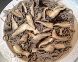 さっぱり梅ドレしいたけ蕎麦作り方8写真