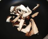 さっぱり梅ドレしいたけ蕎麦作り方5写真