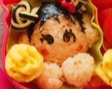 三つ編みのお団子☆キャラ弁作り方4写真