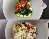 暑い日に☀梅干のさっぱり～混ぜご飯♡作り方2写真