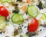 暑い日に☀梅干のさっぱり～混ぜご飯♡作り方3写真