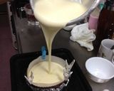 若干低カロ？！豆乳スフレチーズケーキ作り方9写真