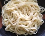 簡単さっぱり!冷やしうどんの梅豆腐ソース作り方3写真
