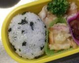 キャラ弁■ゴーバスターズ　ブルー弁当作り方5写真