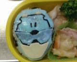 キャラ弁■ゴーバスターズ　ブルー弁当作り方6写真