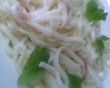 パスタランチ風★梅干しタラコ温うどん作り方3写真
